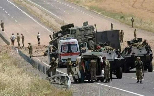 Κούρδοι χτύπησαν με όλμους και αντιαρματικά τουρκική φάλαγγα